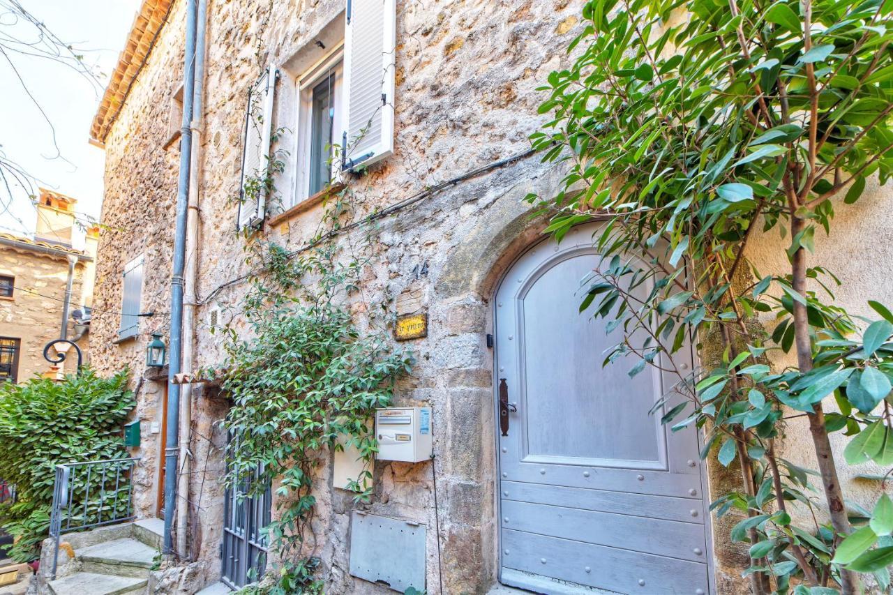 Townhouse Mougins In The Old Village, Fantastic View, Sea And Mountains Luaran gambar