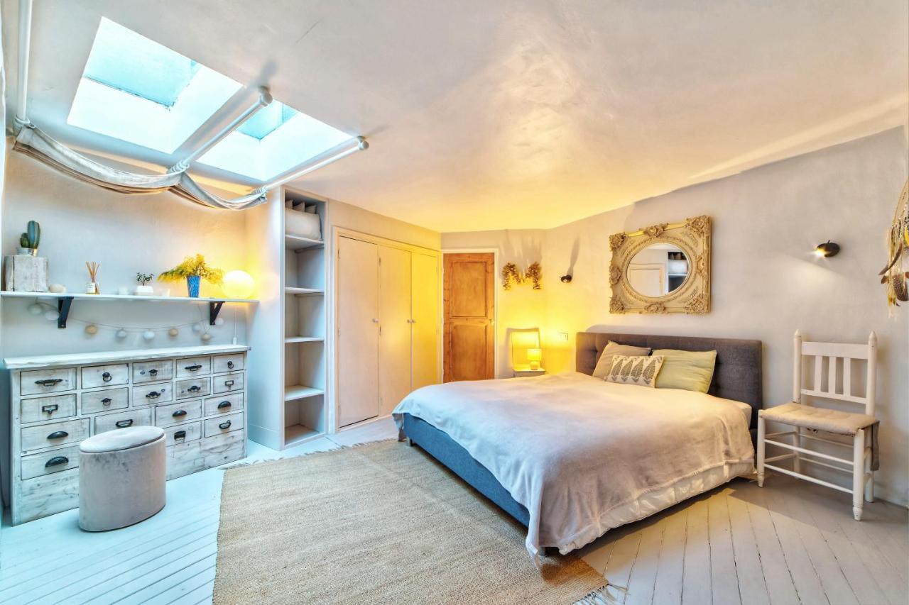 Townhouse Mougins In The Old Village, Fantastic View, Sea And Mountains Luaran gambar